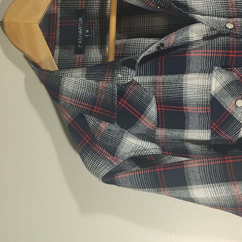 Men's: Western Plaid Button Down